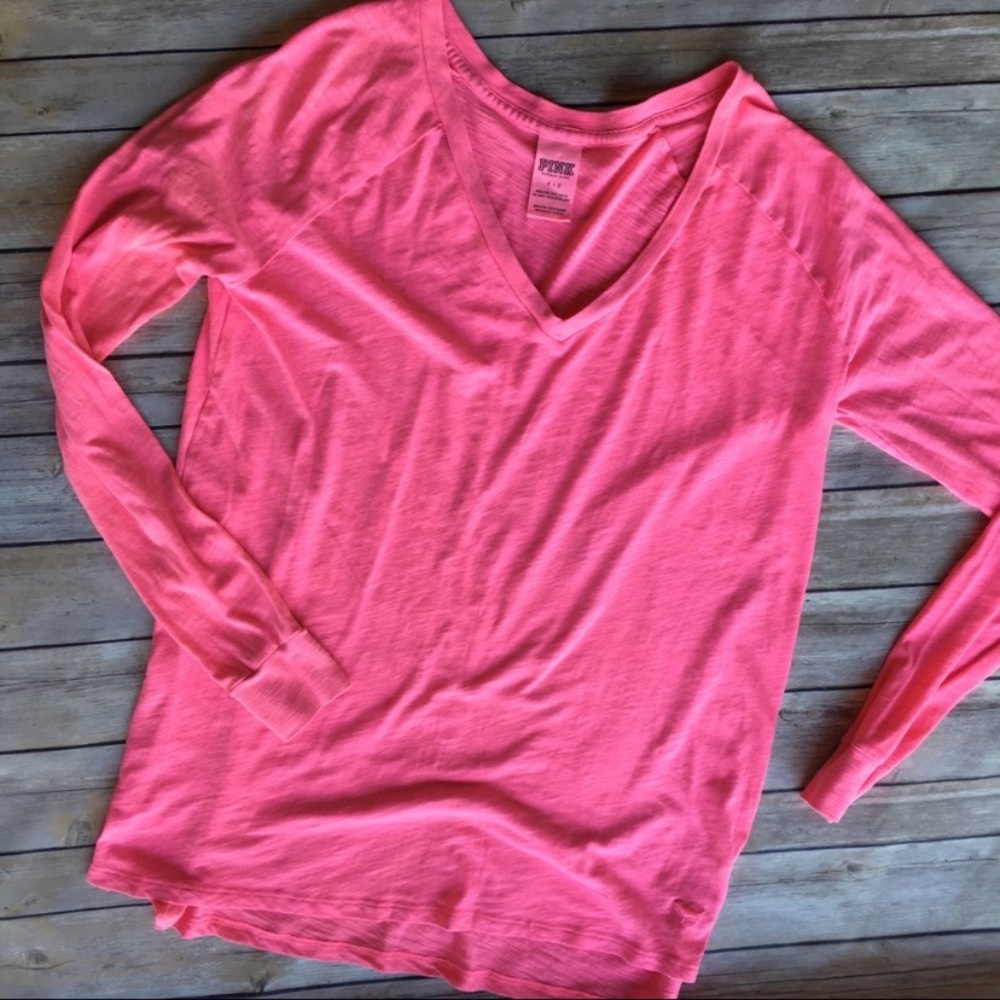 Neon PINK long sleeve